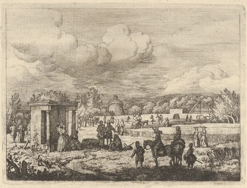 The First Spring by Allart van Everdingen, print, 1621-1675