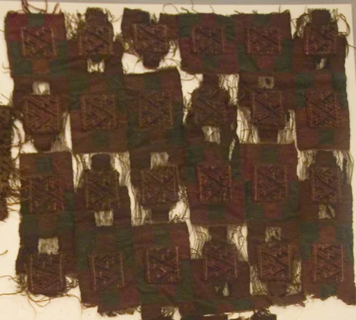 Fragment by Chuquibamba, textile, 1476-1532
