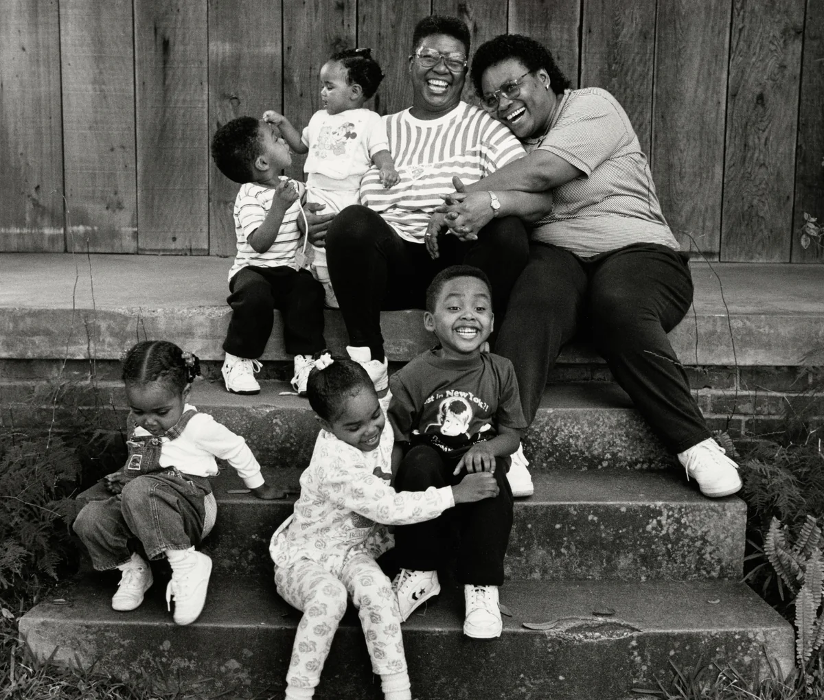 Nelita Williams and Barbara Hudson by Nancy Andrews, photograph, 1993