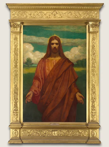 Christ by Kenyon Cox, painting, 1905