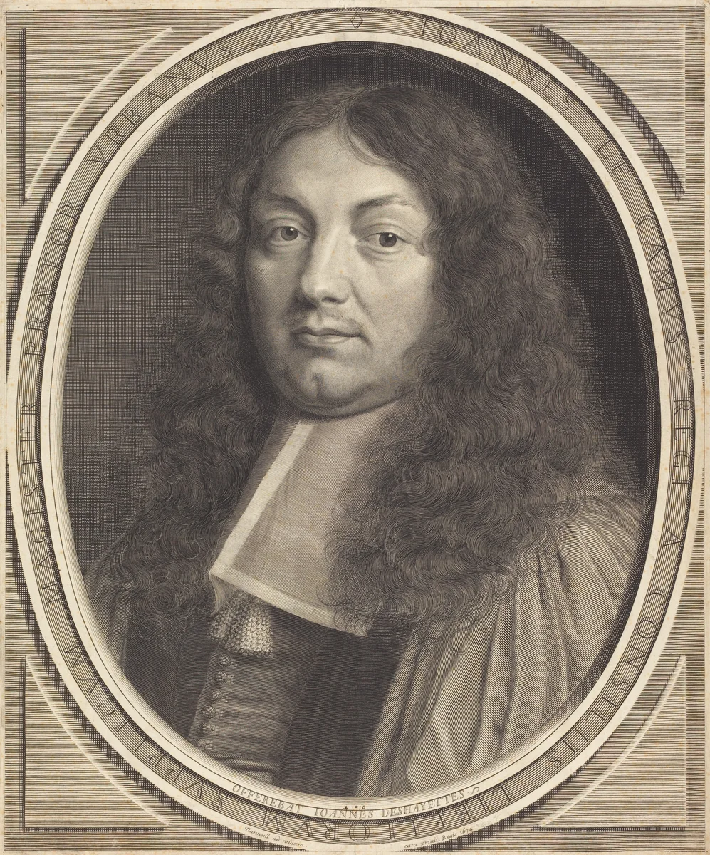 Jean Le Camus by Robert Nanteuil, print, 1674