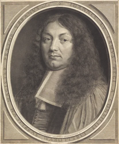 Jean Le Camus by Robert Nanteuil, print, 1674