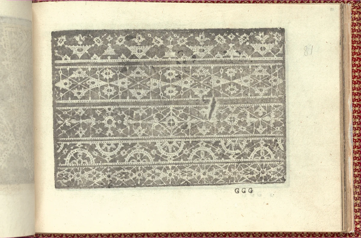 Corona delle Nobili et Virtuose Donne: Libro I-IV, page 81 (recto) by Cesare Vecellio, book, 1601