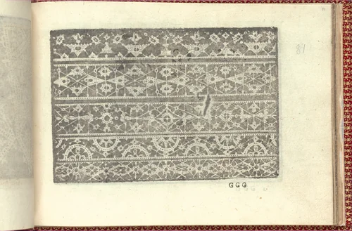 Corona delle Nobili et Virtuose Donne: Libro I-IV, page 81 (recto) by Cesare Vecellio, book, 1601