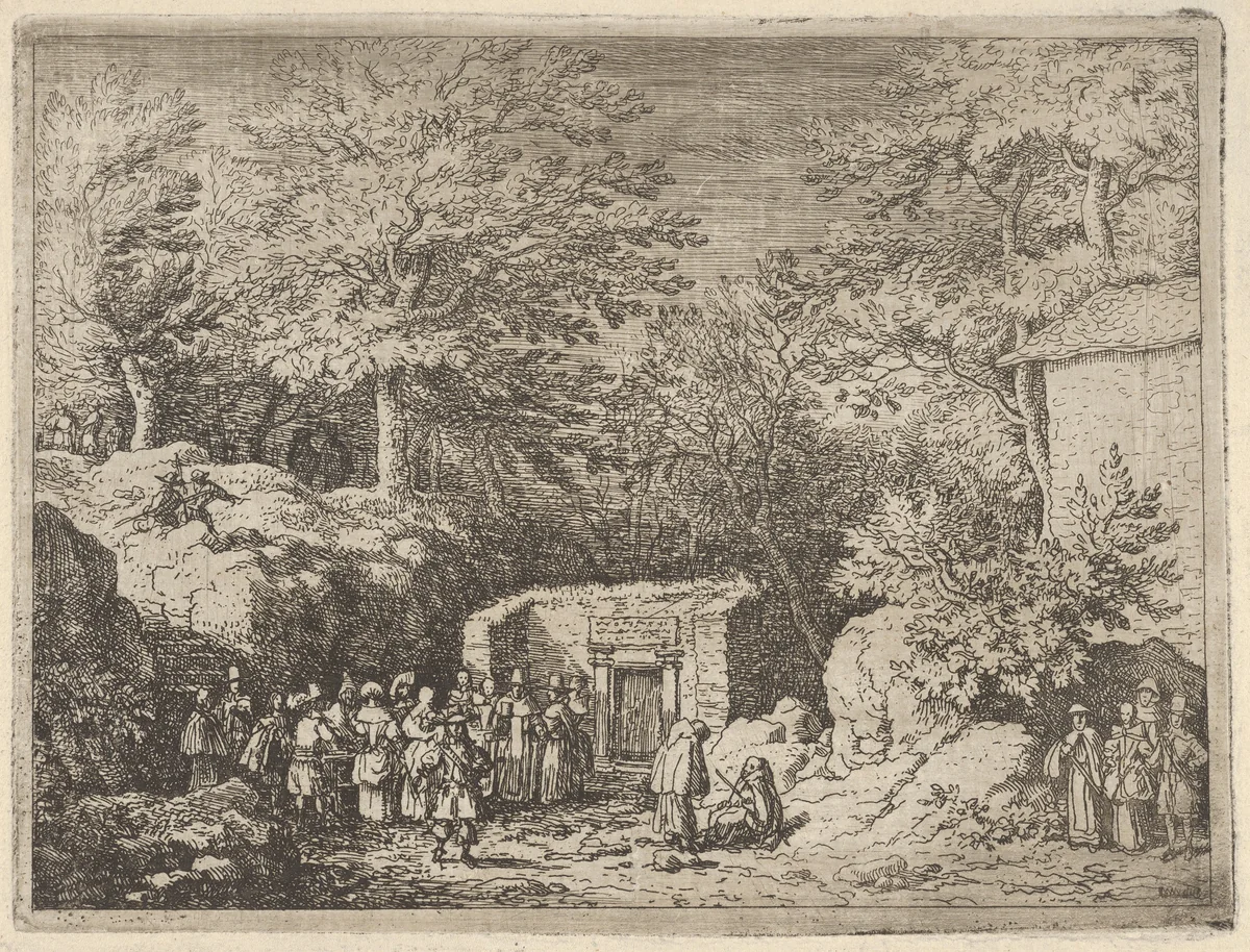 The Fourth Spring by Allart van Everdingen, print, 1621-1675