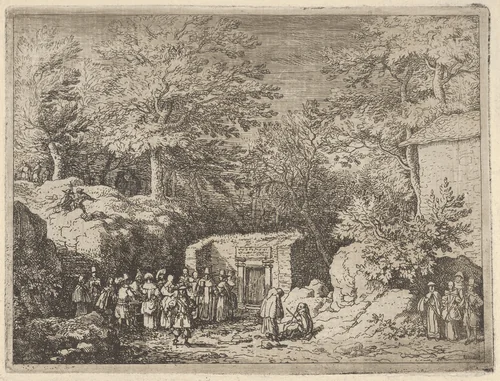 The Fourth Spring by Allart van Everdingen, print, 1621-1675