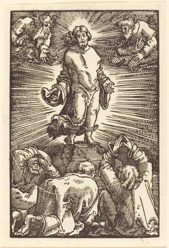 The Transfiguration by Albrecht Altdorfer, print, 1513