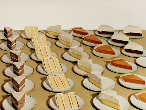 Pie Counter by Sharon Core, photograph, 2003