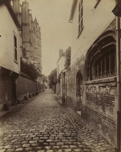 Beauvais, rue de l'Abbé Gelée by Eugène Atget, photograph, 1904