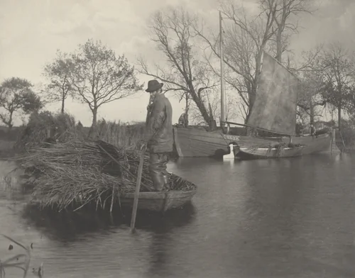 The Gladdon-Cutter's Return by Peter Henry Emerson, photograph, 1886