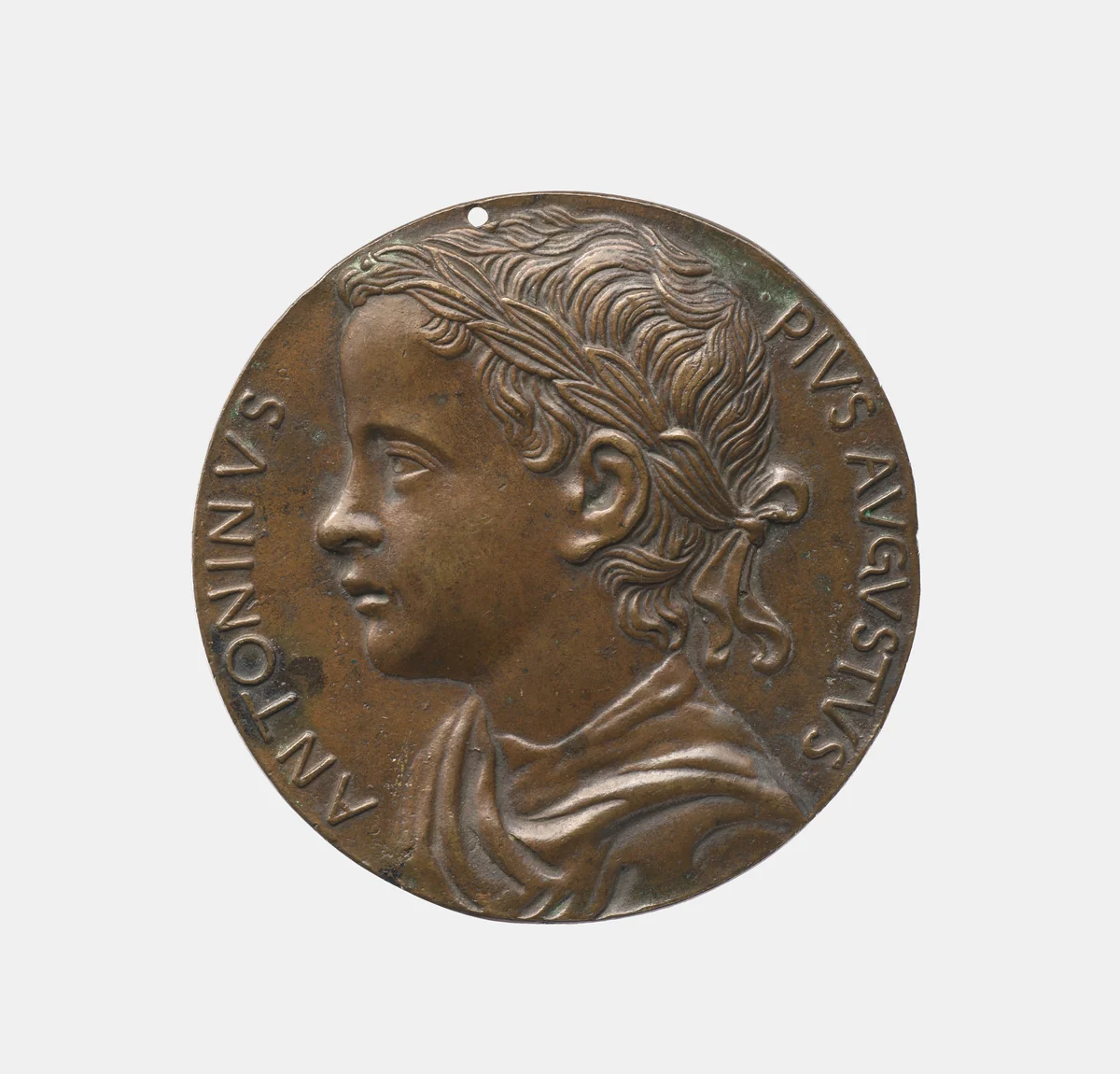 Emperor Caracalla 211-17 by Giovanni Boldù, metalwork, 1466