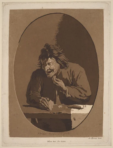 A Peasant Eating by Anton Spreng
Adriaen Brouwer
Joseph Eder, print, 1789-1845