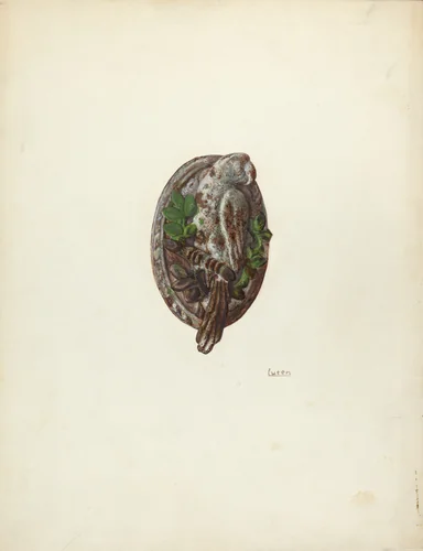 Door Knocker by Winifred Luten, index of american design, 1940