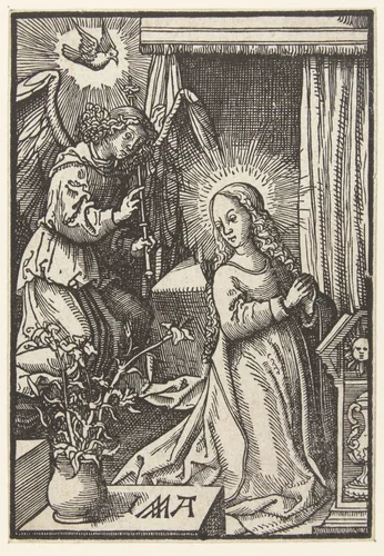 Aankondiging by Unknown, print, 1520-1521
