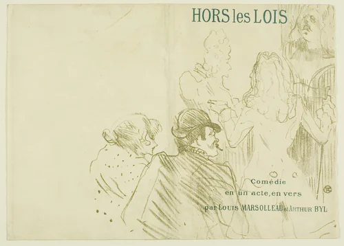 Homage to Molière by Henri de Toulouse-Lautrec, print, 1897