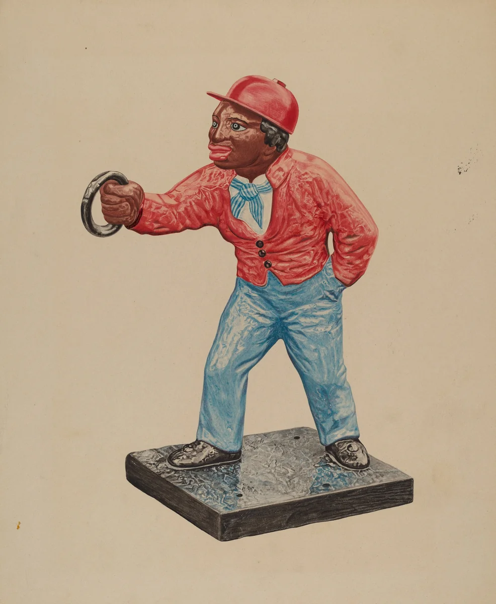 Hitching Post by Frank Eiseman, index of american design, 1939