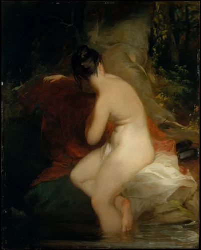 Musidora by Thomas Sully, artwork, 1813-1835