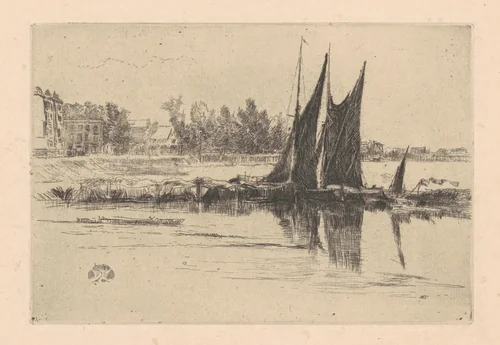 Hurlingham by James McNeill Whistler, print, 1879