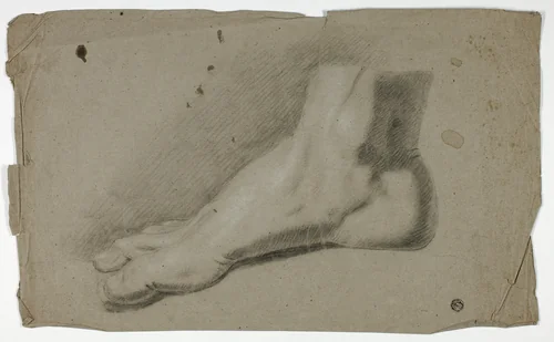 Right Foot by John Downman, drawing, 1770-1824