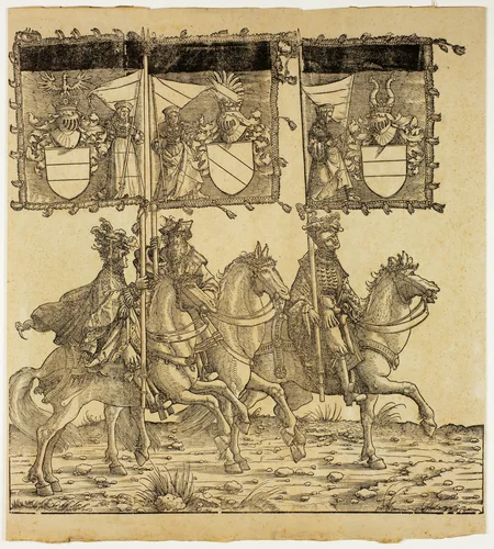 Triumph of Maximilian by Hans Burgkmair, print, 1493-1531