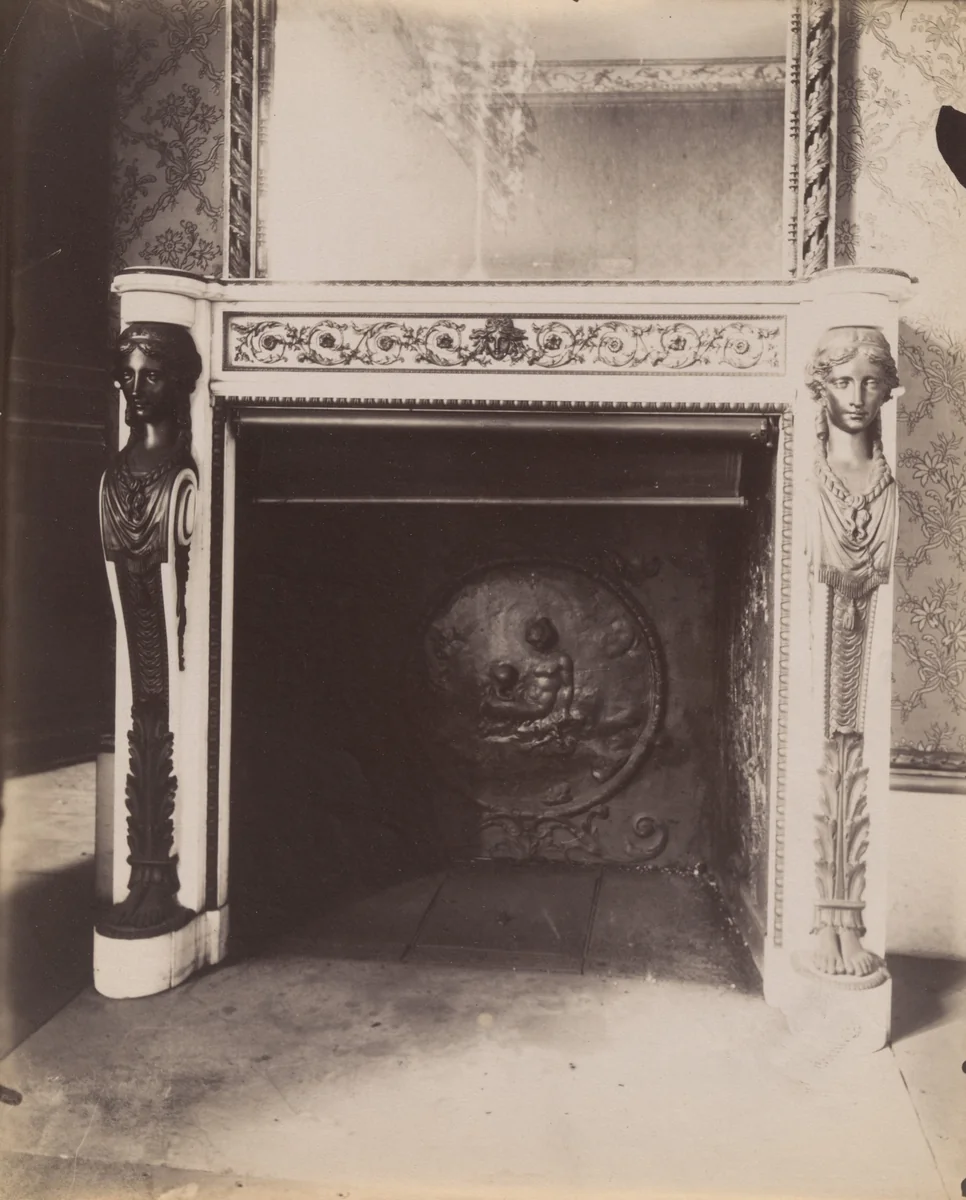 Château de Bagatelle by Eugène Atget, photograph, 1913