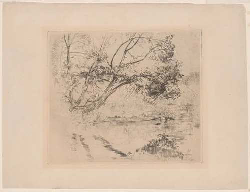 On the Thames by Frank Duveneck, print, 1880