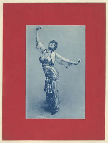 Plate 3, from Little Egypt Actresses series (T2), issued by Monopole Tobacco Works to promote Khedive Egyptian Cigarettes by Monopole Tobacco Works, print, 1902