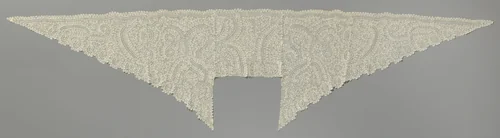 Fichu van kloskant met bliksemschichten by anonymous, other, 1875-1899