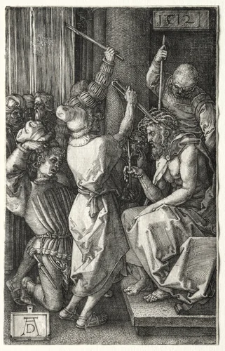 Christ Crowned with Thorns by Albrecht Dürer, print, 1512