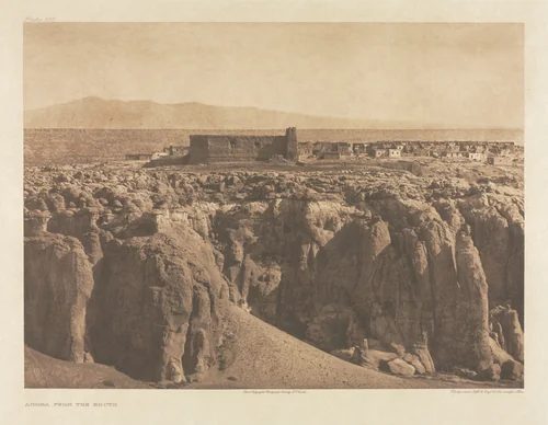 Portfolio XVI, Plate 566: Acoma from the South by Edward Curtis, other, 1904