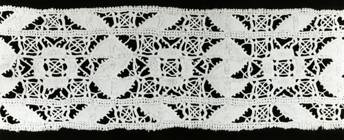 Insertion (For a Cover) by Italy, textile, 1675-1725