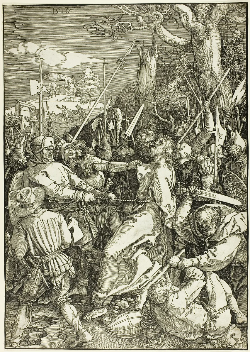 The Betrayal of Christ, from The Large Passion by Albrecht Dürer, print, 1510