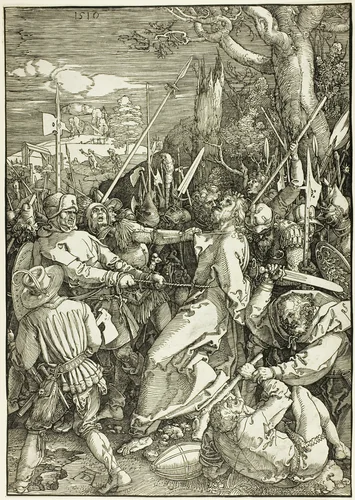 The Betrayal of Christ, from The Large Passion by Albrecht Dürer, print, 1510