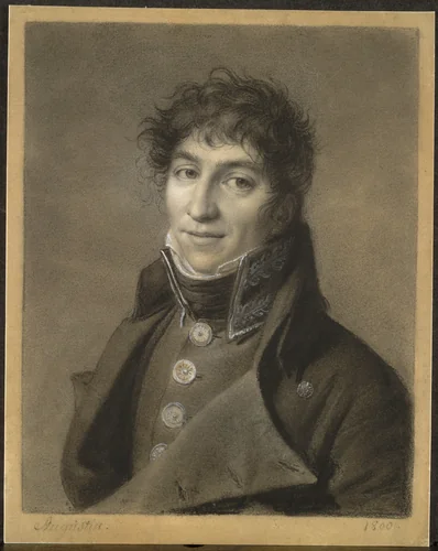 Portrait of a Man by Jean-Baptiste Jacques Augustin, drawing, 1800