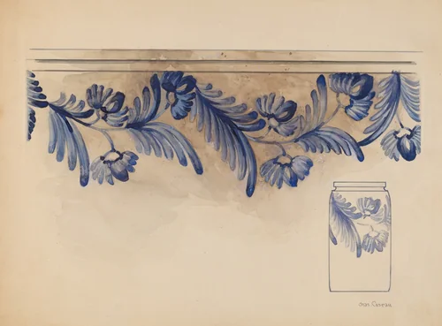 Jar by Charles Caseau, index of american design, 1937