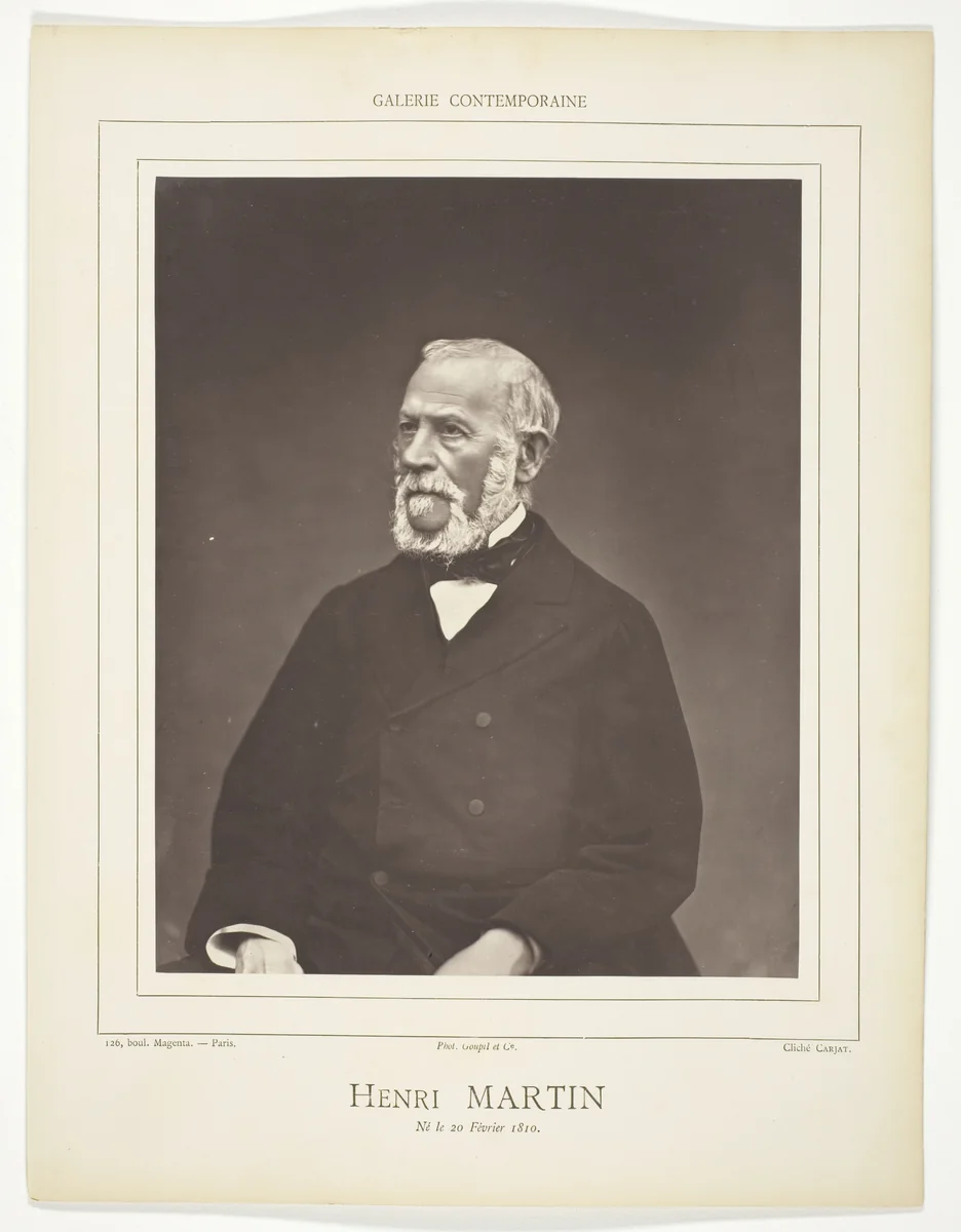 Henri Martin by Etienne Carjat, photograph, 1871-1877