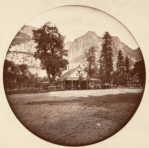 [Yosemite National Park, California] by Carleton E. Watkins, photograph, 1876-1880