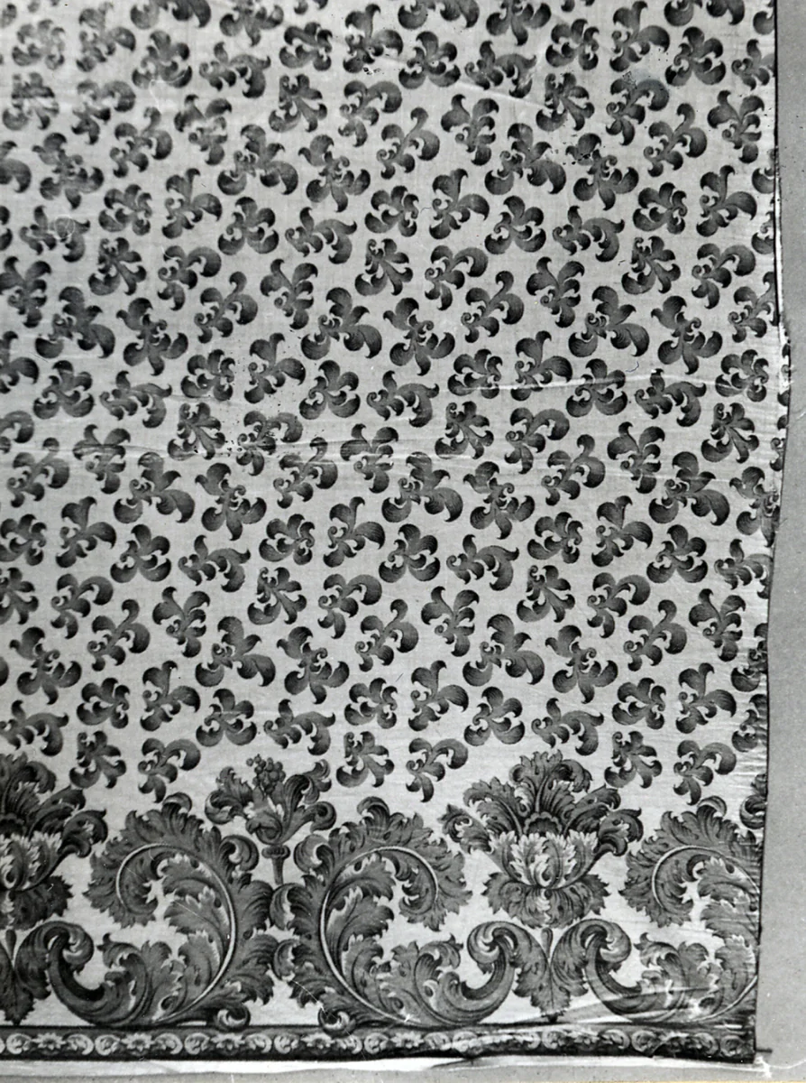 Panel by England, textile, 1800-1820