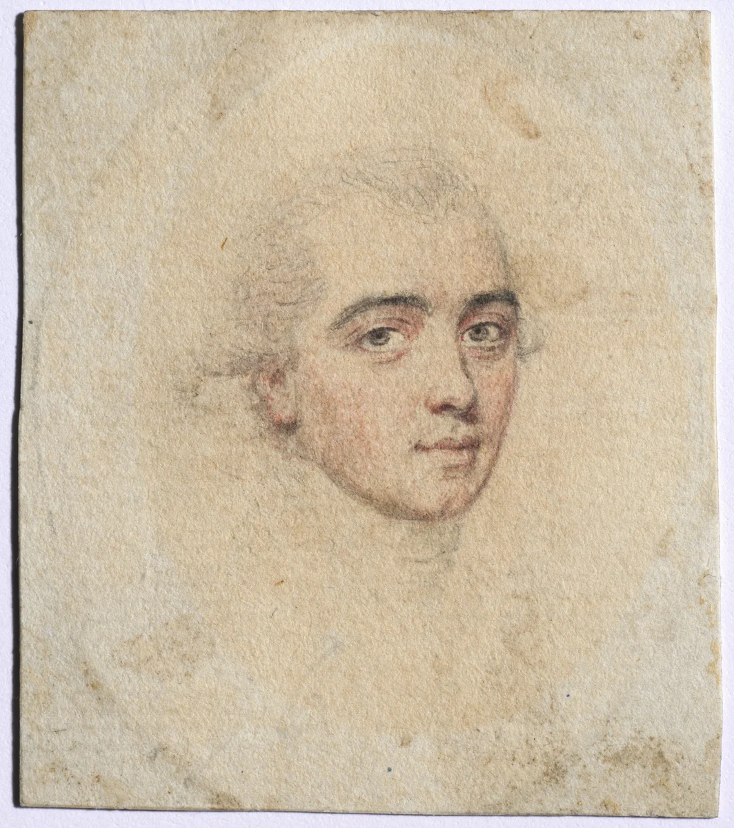 Portrait of M. de Viapre by John I Smart, painting, 1770-1780