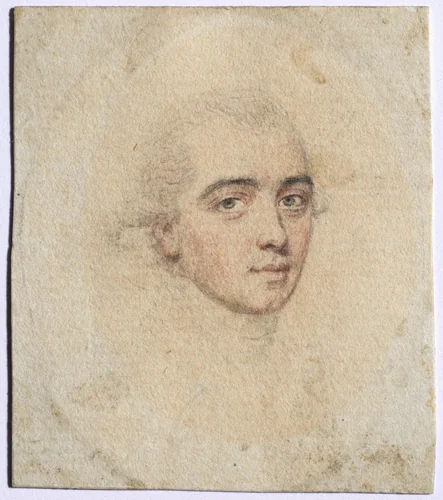 Portrait of M. de Viapre by John I Smart, painting, 1770-1780