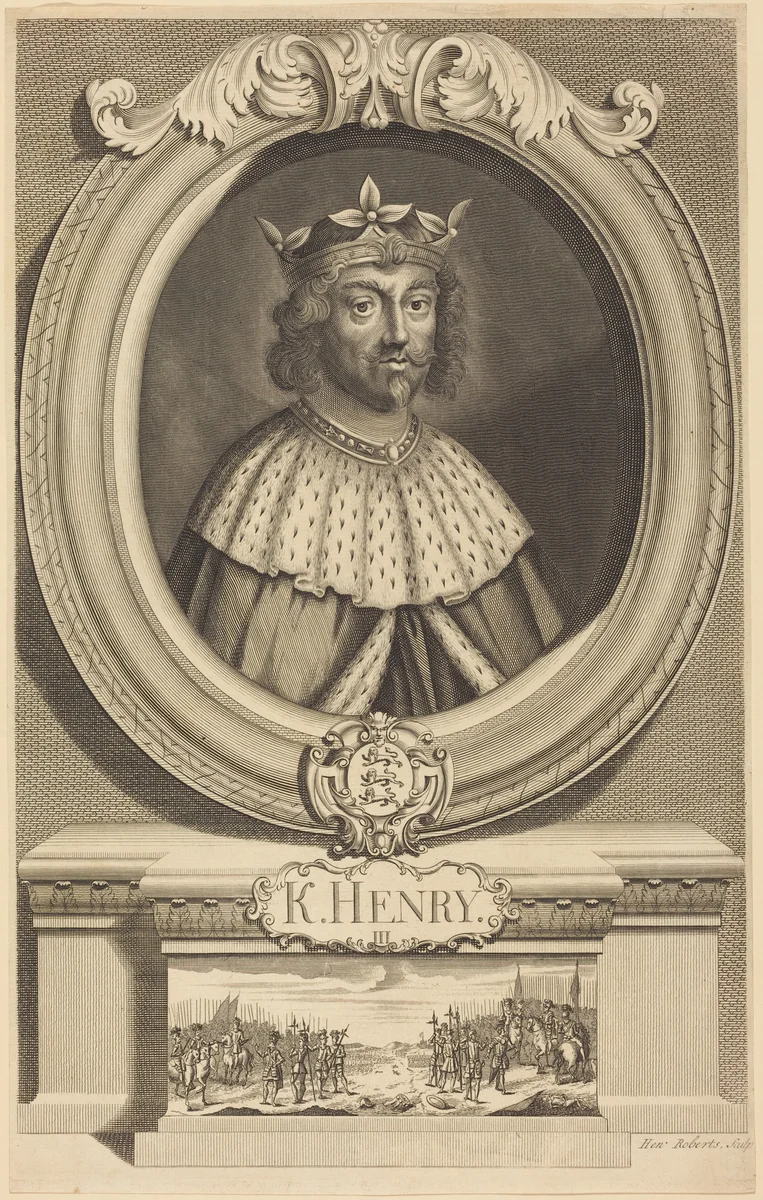 King Henry III by Henry Roberts, print, 1733