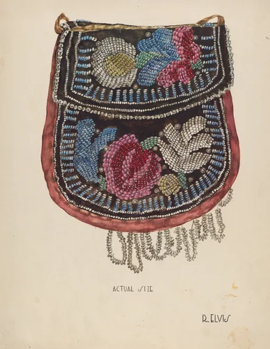 Bag by Roberta Elvis, index of american design, 1936