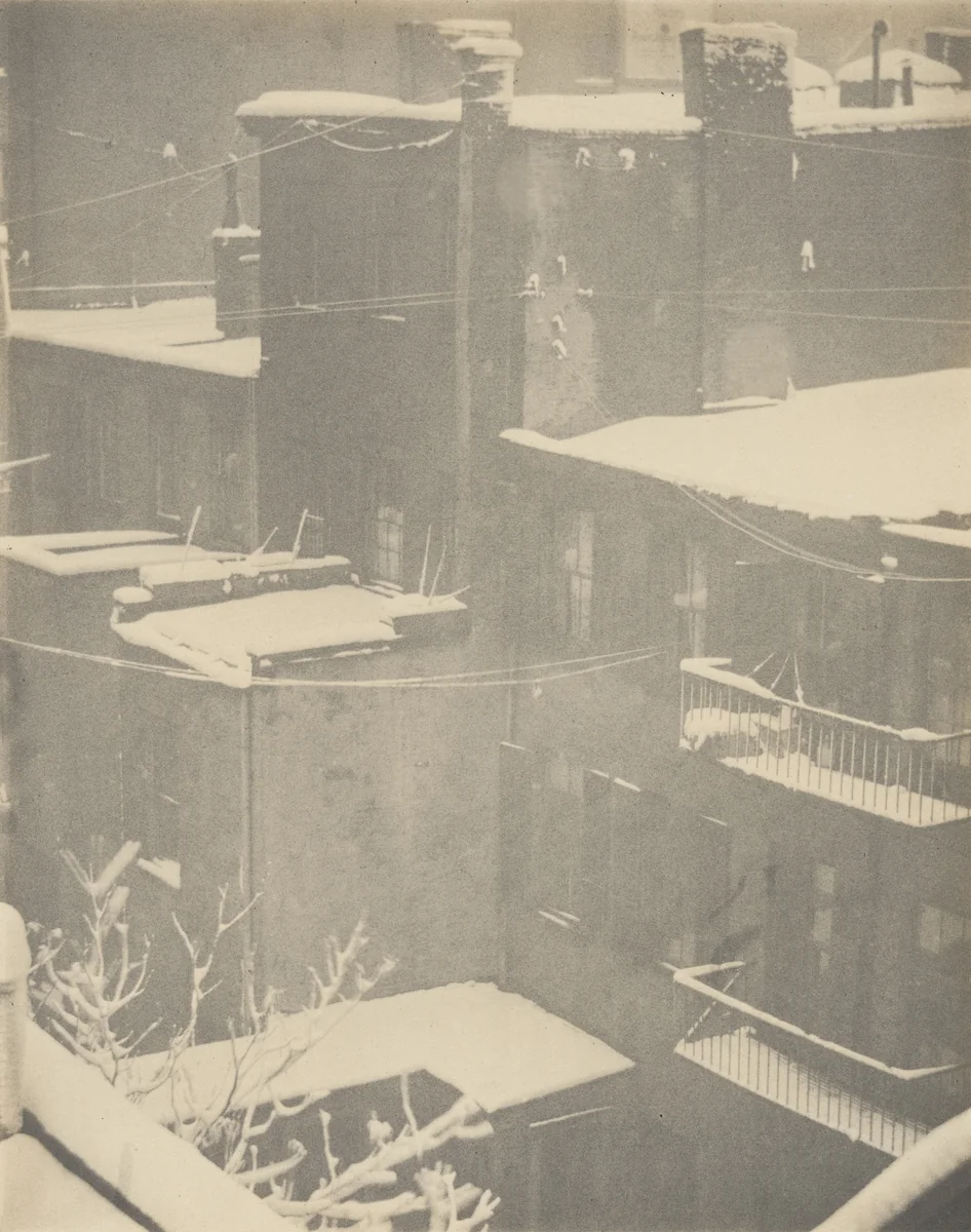 From the Back Window at “291” by Alfred Stieglitz, photograph, 1915