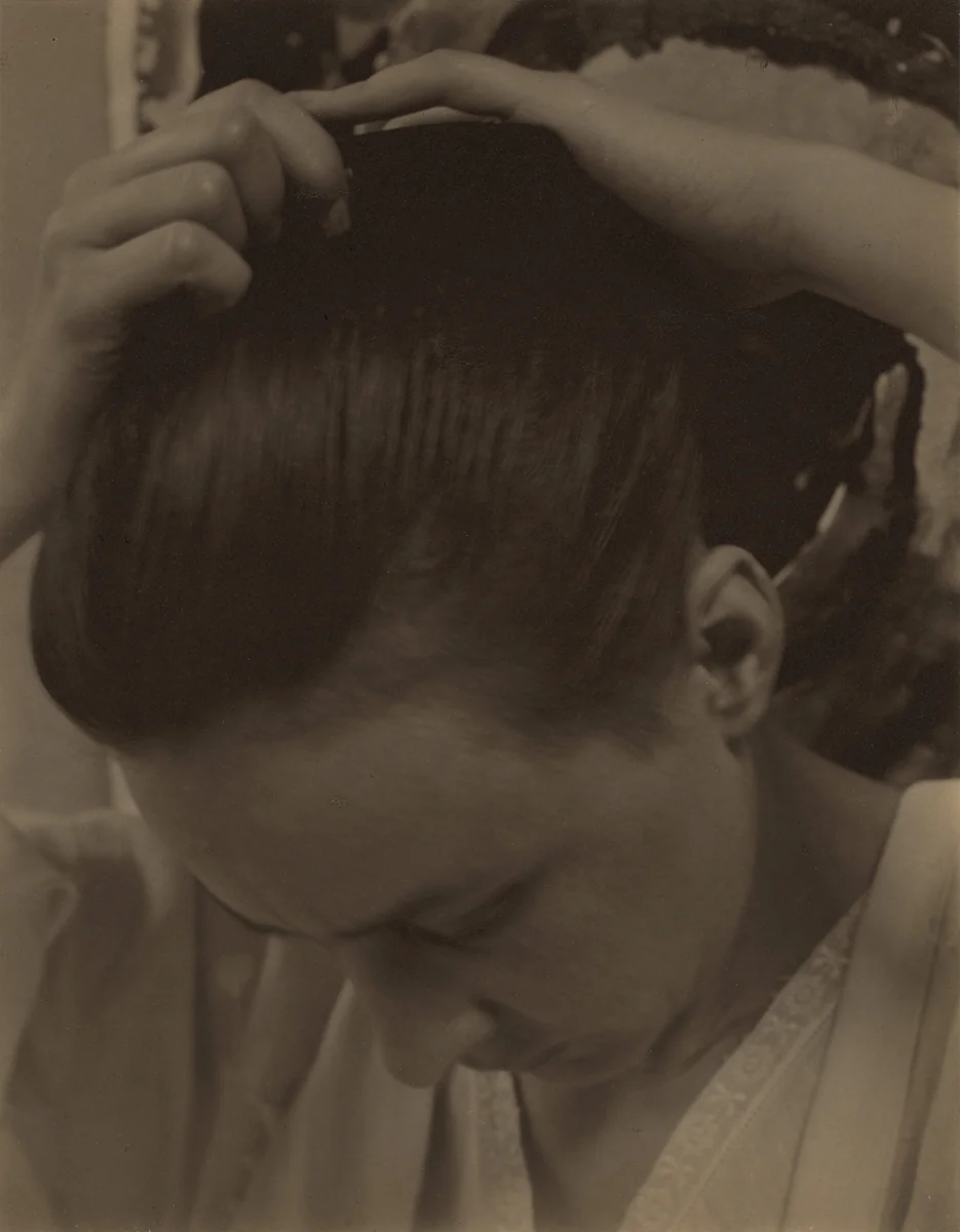 Georgia O'Keeffe by Alfred Stieglitz, photograph, 1919-1921