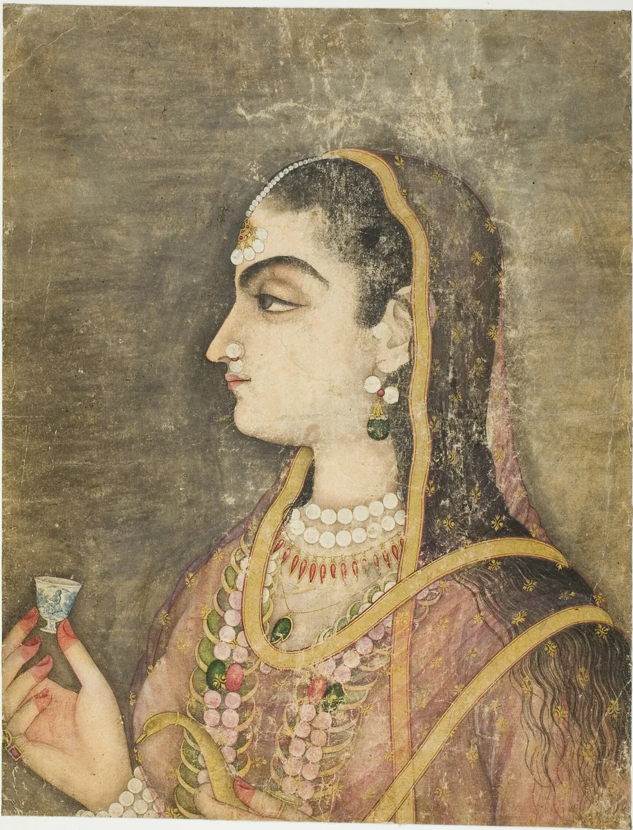 Portrait of a Princess by India, painting, 1601-1799