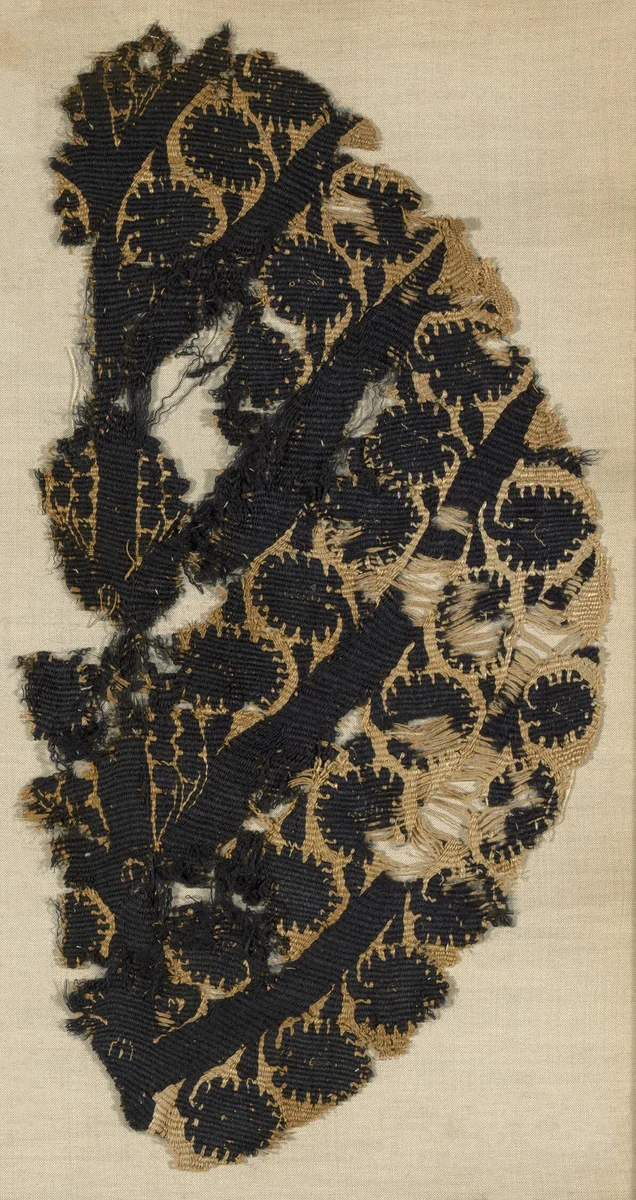 Fragment by Akhmin, textile, 201-400