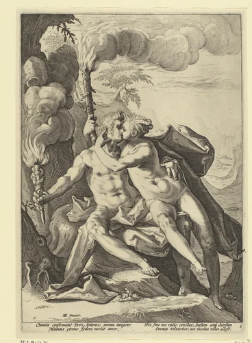 Liefde by Unknown, print, 1588