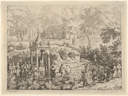 The Third Spring by Allart van Everdingen, print, 1621-1675