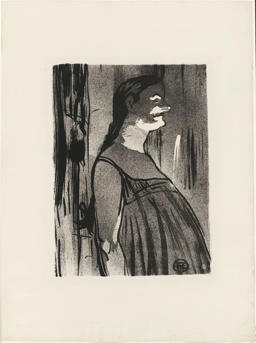 Madame Abdala, from Le Café-Concert by Henri de Toulouse-Lautrec, print, 1893
