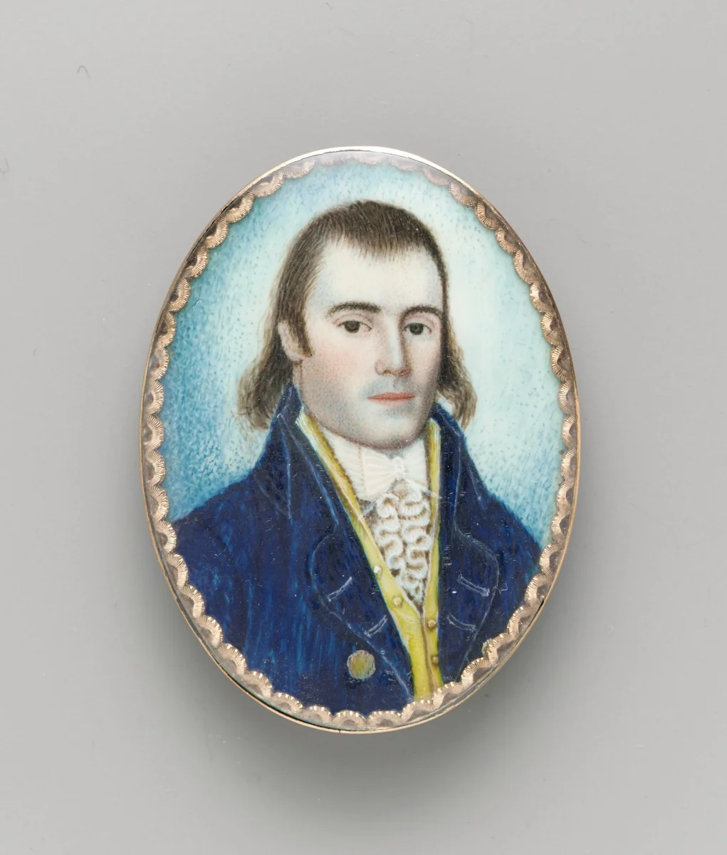 Jasper Ely Cropsey by Ebenezer Mack, artwork, 1794